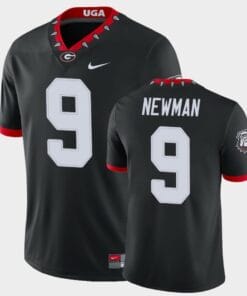 Georgia Bulldogs #9 Jamie Newman Jersey Black College Football Alternate Game Jersey