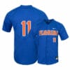 Florida Gators 11 Nathan Hickey Blue College Baseball Jersey
