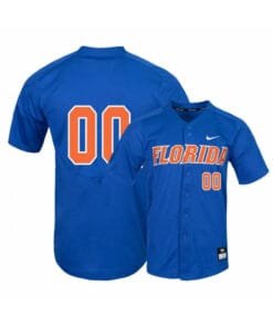 Florida Gators Blue Custom Name and Number College Baseball Jersey