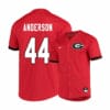 Georgia Bulldogs 44 Ben Anderson Red Elite College Baseball Jersey