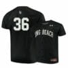Long Beach State Dirtbags 36 Connor Kokx Black Baseball Jersey