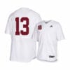 NC State Wolfpack 13 Tyler McDonough White College Baseball Jersey