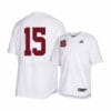 NC State Wolfpack 15 J.T. Jarrett White College Baseball Jersey