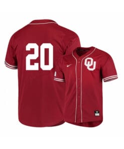 Oklahoma Sooners 20 Peyton Graham Red Elite College Baseball Jersey