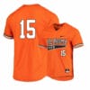 Oklahoma State Cowboys 15 Cade Cabbiness Orange Elite Baseball Jersey