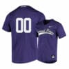 TCU Horned Frogs Purple Elite Custom Name Number Baseball Jersey