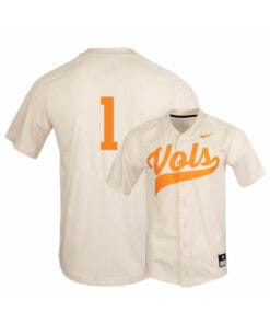 Tennessee Volunteers 1 Alerick Soularie Elite White Baseball Jersey