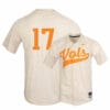 Tennessee Volunteers 17 Connor Pavolony Elite White Baseball Jersey