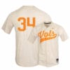 Tennessee Volunteers 34 Garrett Crochet Elite White Baseball Jersey