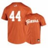 Texas Longhorns 44 Austin Todd Elite Orange College Baseball Jersey
