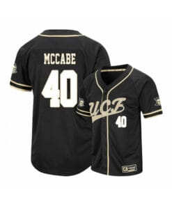 UCF Knights 40 Ben McCabe Black College Baseball Jersey