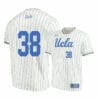 UCLA Bruins 38 Pat Caulfield Beige College Baseball Jersey