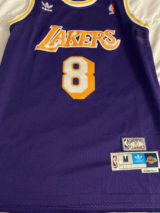 Bryant #8 Basketball Purple Jersey