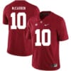 Alabama Crimson Tide #10 A.J McCarron College Football Jersey Red