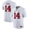 Alabama Crimson Tide #14 Barack Obama College Football Jersey White