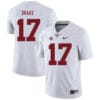Alabama Crimson Tide #17 Kenyan Drake College Football Jersey White