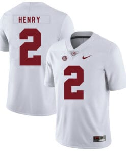 Alabama Crimson Tide #2 Derrick Henry College Football Jersey White