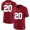 Alabama Crimson Tide #20 Shaun Dion Hamilton Football Jersey Red