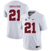 Alabama Crimson Tide #21 Dre Kirkpatrick College Football Jersey White