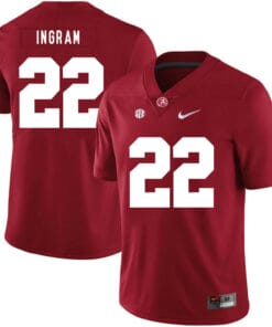Alabama Crimson Tide #22 Mark Ingram College Football Jersey Red