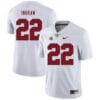 Alabama Crimson Tide #22 Mark Ingram College Football Jersey White