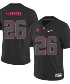 Alabama Crimson Tide #26 Marlon Humphrey College Football Jersey Black