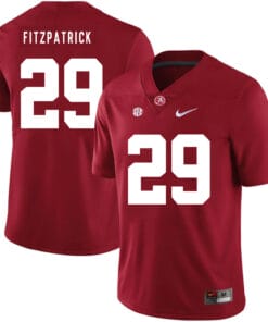 Alabama Crimson Tide #29 Minkah Fitzpatrick Football Jersey Red