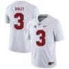 Alabama Crimson Tide #3 Calvin Ridley College Football Jersey White