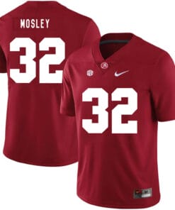 Alabama Crimson Tide #32 C.J. Mosley College Football Jersey Red