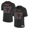 Alabama Crimson Tide #57 Marcell Dareus College Football Jersey Black