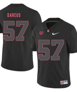 Alabama Crimson Tide #57 Marcell Dareus College Football Jersey Black