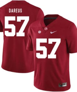 Alabama Crimson Tide #57 Marcell Dareus College Football Jersey Red
