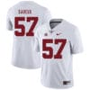 Alabama Crimson Tide #57 Marcell Dareus College Football Jersey White