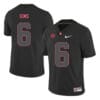 Alabama Crimson Tide #6 Blake Sims College Football Jersey Black