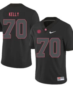 Alabama Crimson Tide #70 Ryan Kelly College Football Jersey Black