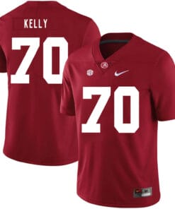 Alabama Crimson Tide #70 Ryan Kelly College Football Jersey Red