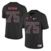 Alabama Crimson Tide #75 Bradley Bozeman College Football Jersey Black