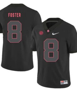 Alabama Crimson Tide #8 Robert Foster College Football Jersey Black
