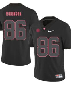 Alabama Crimson Tide #86 A Shawn Robinson College Football Jersey Black
