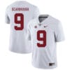 Alabama Crimson Tide #9 Bo Scarbrough College Football Jersey White