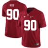 Alabama Crimson Tide #90 Jarran Reed College Football Jersey Red