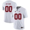 Custom Alabama Jersey Crimson Tide NCAA College Football White