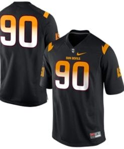 Arizona State Sun Devils #90 Will Sutton NCAA Football Jersey Black