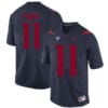 Arizona Wildcats #11 Will Parks NCAA College Football Jersey Blue