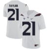 Arizona Wildcats #21 JJ Taylor NCAA College Football Jersey White