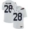 Arizona Wildcats #28 Nick Wilson NCAA College Football Jersey White