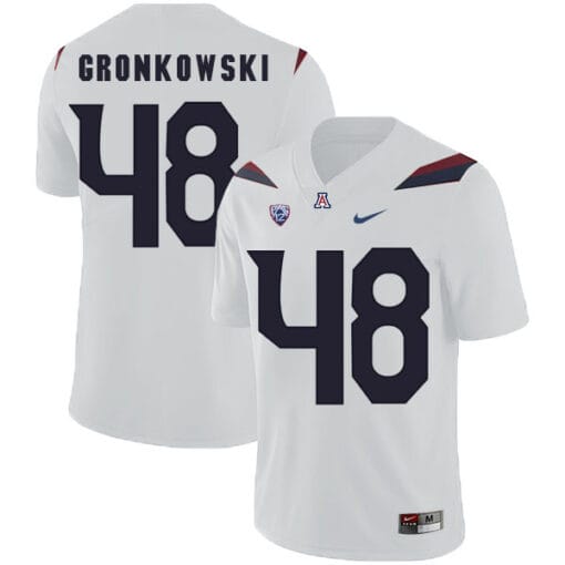 Arizona Wildcats #48 Rob Gronkowski NCAA College Football Jersey White