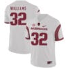 Arkansas Razorbacks #32 Jonathan Williams College Football Jersey White