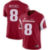 Arkansas Razorbacks #8 Tevin Mitchel College Football Jersey Red