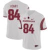 Arkansas Razorbacks #84 Hunter Henry College Football Jersey White